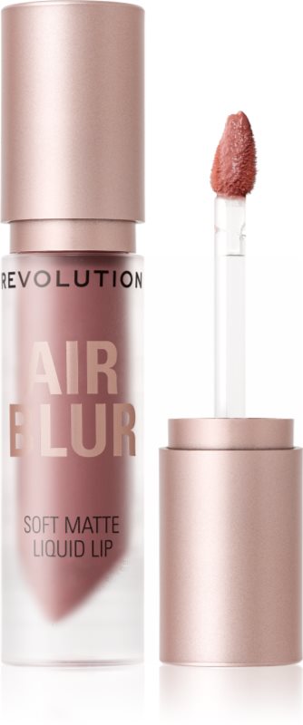 Revolution Air Blur Liquid Lipstick ruj lichid mat, cu textură lejeră