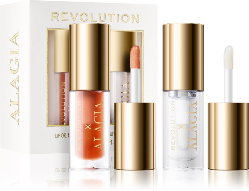 Revolution X Alagia Dominicana Glow & Sunburn set cadou de buze 1 buc