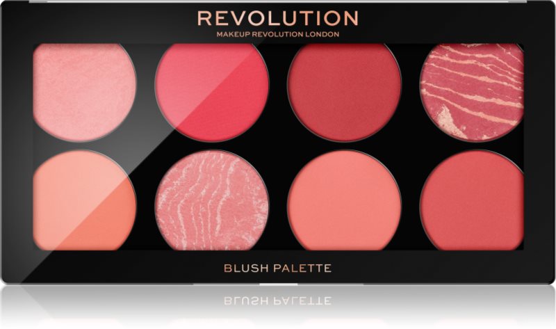 Revolution Ultra Blush paleta fard de obraz culoare Sunset Burst 8x1.6 g