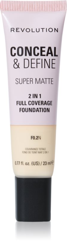Revolution Conceal & Define machiaj cu efect matifiant