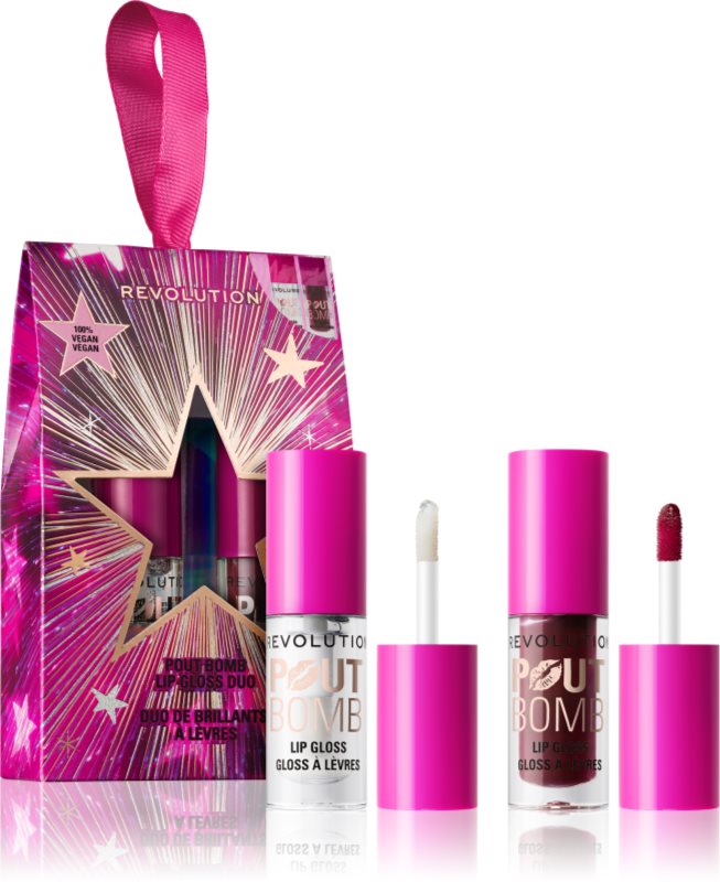 Revolution Xmas 2025 Pout Bomb set cadou de Crăciun de buze
