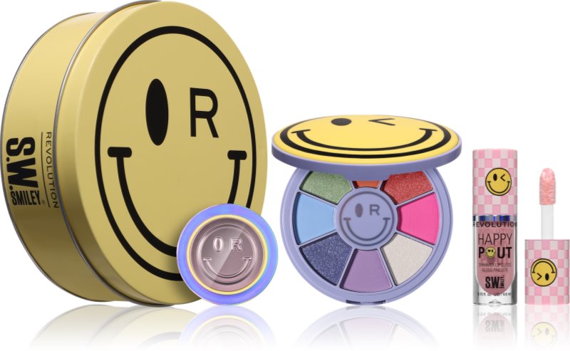 Revolution S.W.Smiley Gift Set set cadou pentru femei 3 buc