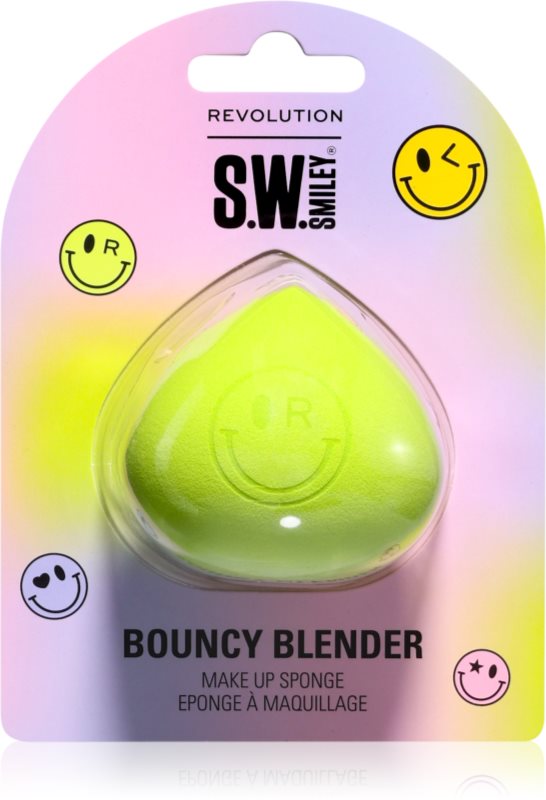 Revolution S.W.Smiley Bouncy Blender burete pentru machiaj 1 buc
