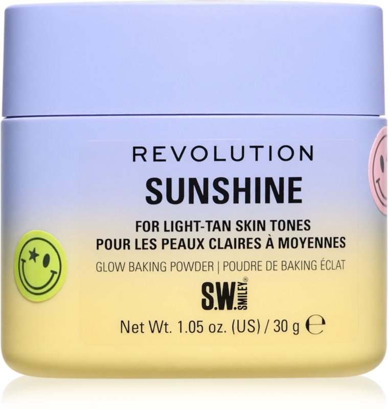 Revolution S.W.Smiley Sunshine pudra 30 g
