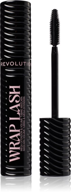 Revolution Wrap Lash mascara cu efect de volum culoare Ultra Black 8.5 ml