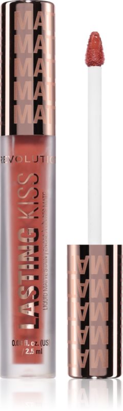 Revolution Lasting Kiss Liquid Matte Stain ruj lichid mat, cu textură lejeră