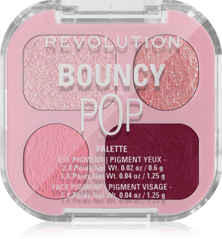 Revolution Bouncy POP Palette paletă cu farduri de ochi culoare Dream 1 buc
