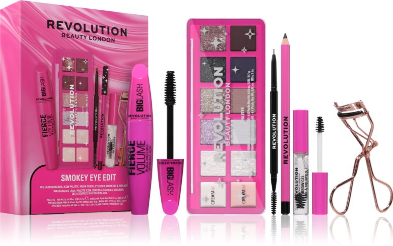 Revolution Smokey Eye Edit set cadou pentru ochi și sprâncene pentru femei 1 buc