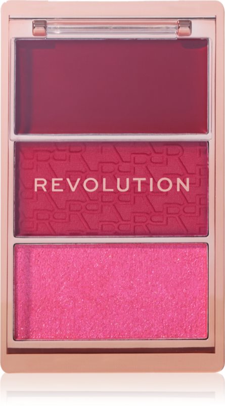 Revolution Blush Icon Palette paleta fard de obraz