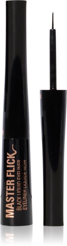Revolution Master Flick Liquid Eyeliner eyeliner lichid cu trasare precisă culoare Black 5 ml