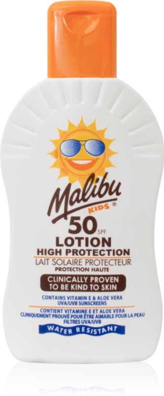 Malibu Kids Lotion lapte protector SPF 50 pentru copii 200 ml