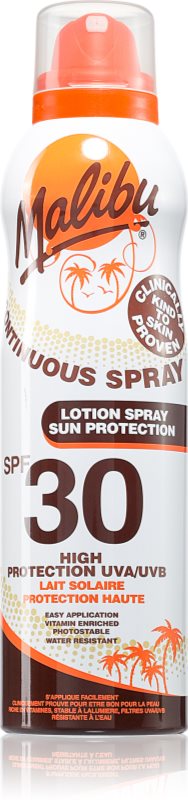Malibu Continuous Spray spray solar SPF 30 175 ml
