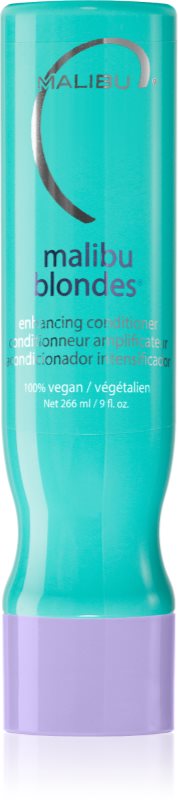 Malibu C Malibu Blondes balsam de par violet pentru parul blond cu suvite 266 ml