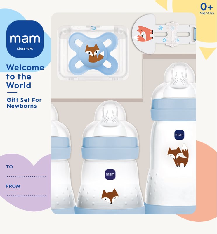 MAM Welcome to the World 0m+ set cadou pentru bebeluși