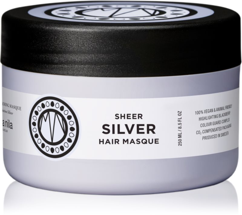 Maria Nila Sheer Silver Masque masca hranitoare pentru par blond 250 ml