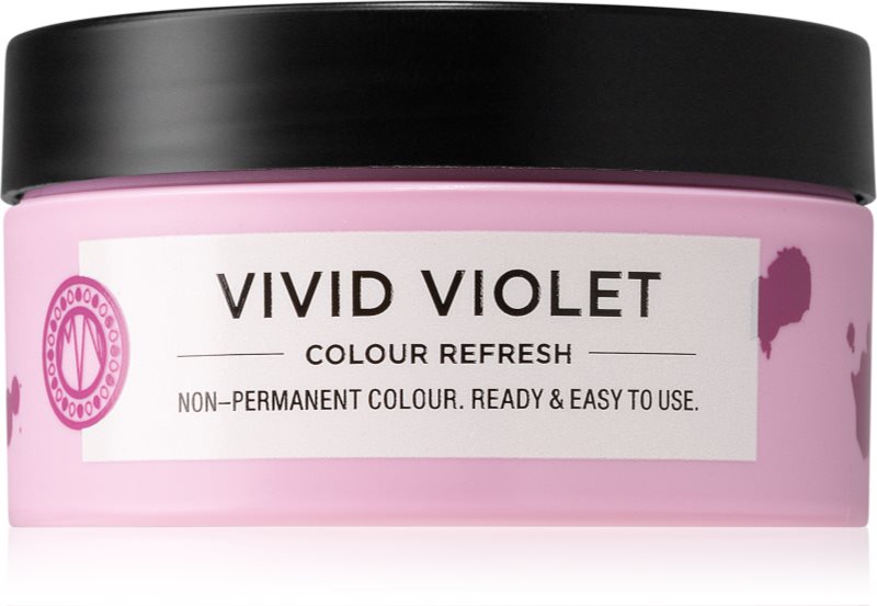 Maria Nila Colour Refresh Vivid Violet mască fină de hrănire fără pigmenți permanenți de culoare