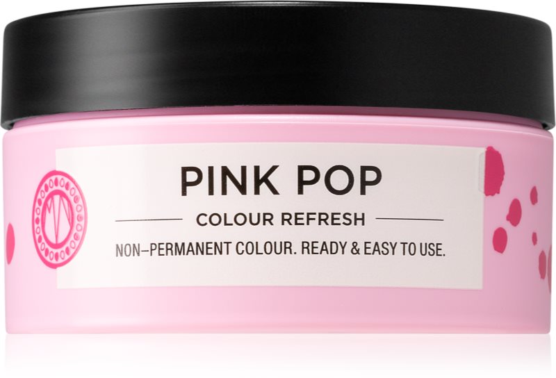 Maria Nila Colour Refresh Pink Pop mască fină de hrănire fără pigmenți permanenți de culoare