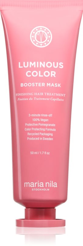 Maria Nila Luminous Colour Booster Mask mască hrănitoare profundă pentru păr 50 ml