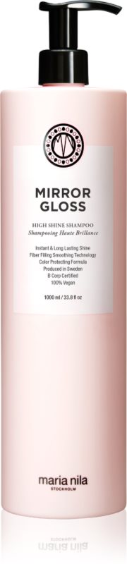 Maria Nila Mirror Gloss Shampoo sampon hranitor pentru un par stralucitor si catifelat 1000 ml