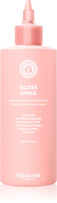 Maria Nila Mirror Gloss Rinse Îngrijire hidratantă pentru un par stralucitor si catifelat 200 ml
