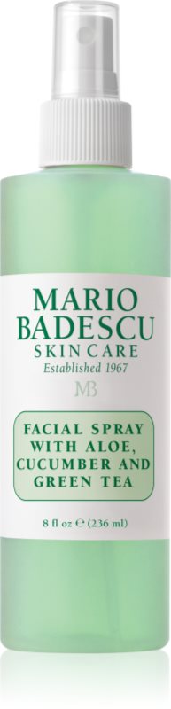 Mario Badescu Facial Spray with Aloe, Cucumber and Green Tea apă de față revigorantă pentru ten obosit