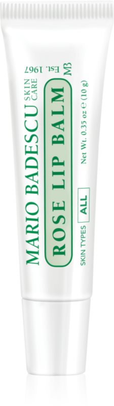Mario Badescu Rose Lip Balm balsam de buze ultra nutritiv cu aromă de trandafiri 10 g