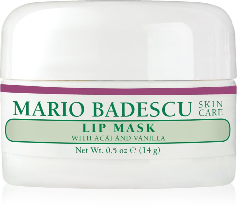 Mario Badescu Lip Mask with Acai and Vanilla Masca de noapte de buze 14 g
