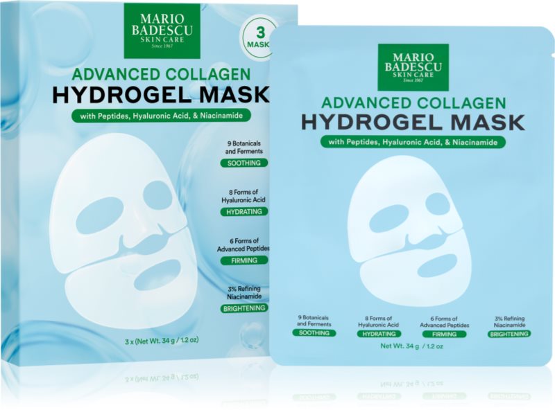 Mario Badescu Advanced Collagen set de măști faciale 3 buc