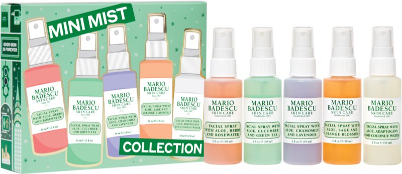 Mario Badescu Mini Mist Collection set cadou pentru luminozitate si hidratare