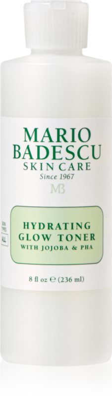 Mario Badescu Hydrating Glow Toner with Jojoba and PHA tonic hidratant pentru o piele mai luminoasa 236 ml