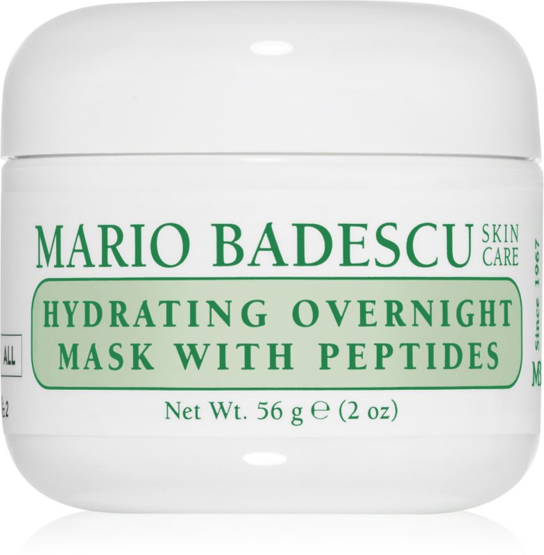 Mario Badescu Hydrating Overnight Mask with Peptides Masca de noapte cu peptide 56 g