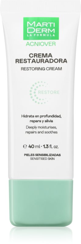 MartiDerm Acniover Restoring Cream crema de fata regeneratoare cu probiotice 40 ml