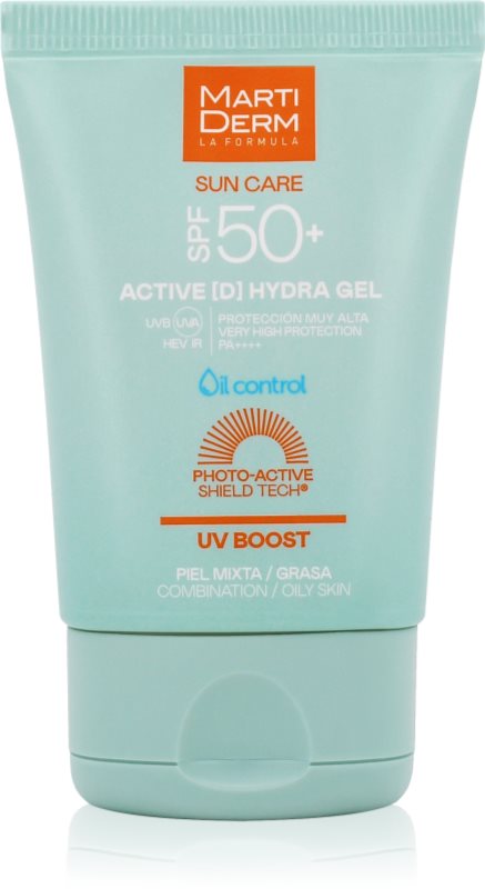 MartiDerm Sun Care Active D Hydra Gel gel-cremă protecție solară 50 ml