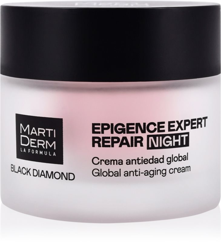 MartiDerm Black Diamond Epigence Expert Repair Night cremă de noapte antirid reincarcabil