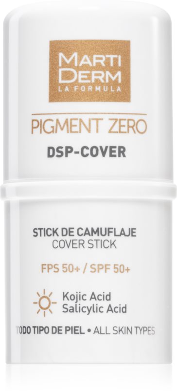 MartiDerm Pigment Zero DSP-Cover corector impotriva petelor SPF 50+ 4 ml