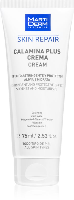 MartiDerm Skin Repair Calamina Plus crema regeneratoare pentru piele iritata si cu mancarimi 75 ml