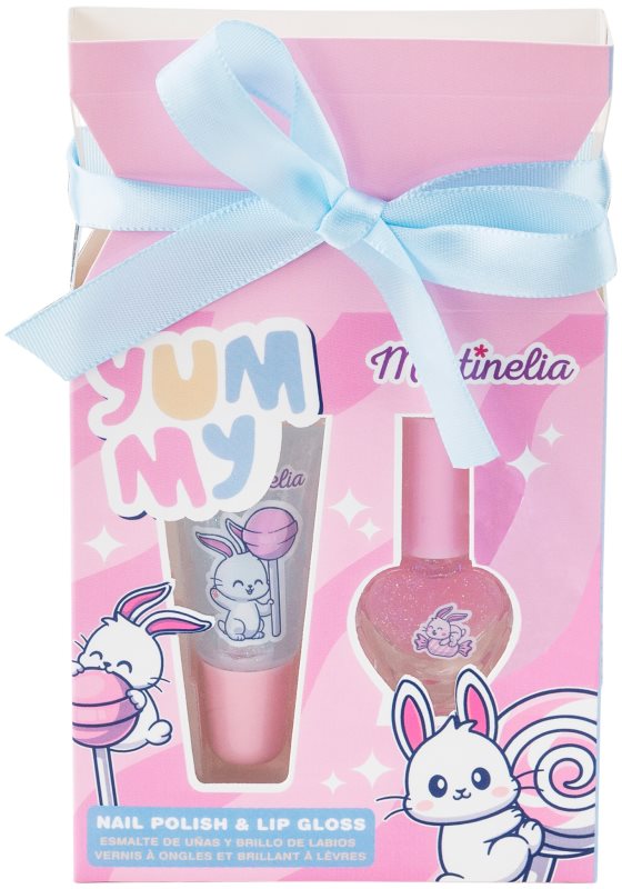 Martinelia Yummy Nail Polish & Lip Gloss set cadou pentru copii