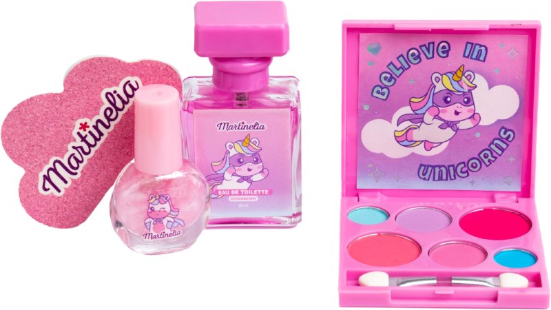 Martinelia Little Unicorn Makeup & Fragrance set pentru copii 3+