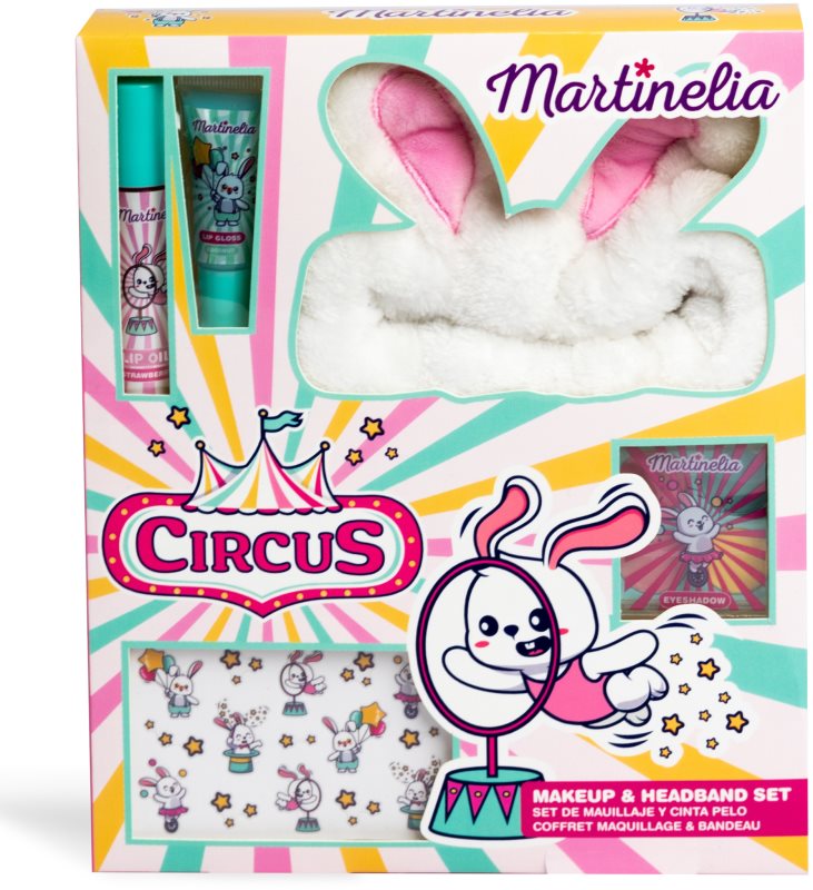 Martinelia Circus Makeup & Headband set pentru copii 3+