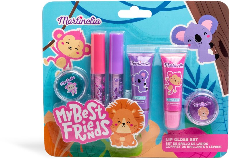 Martinelia My Best Friends Lip Gloss Set set cu luciu de buze pentru copii