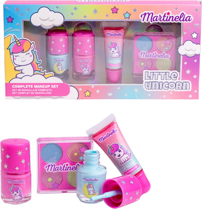 Martinelia Little Unicorn Complete Makeup Set set cadou pentru copii