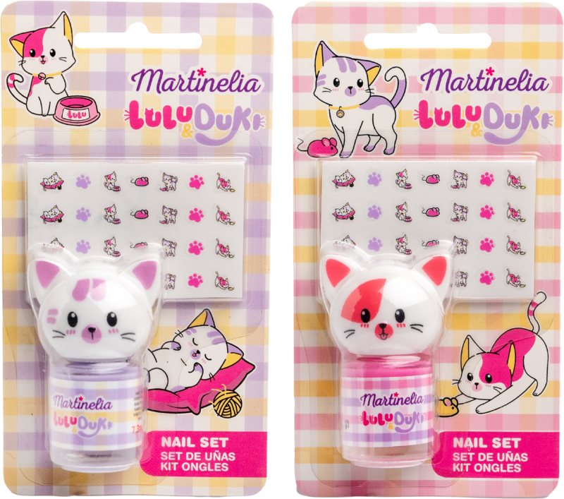 Martinelia Lulu & Duki Nail Set set cadou pentru copii