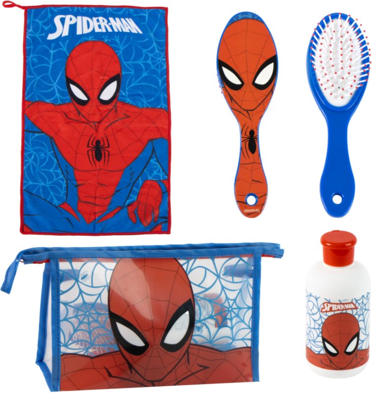 Marvel Spiderman Toilet Bag set cadou pentru copii