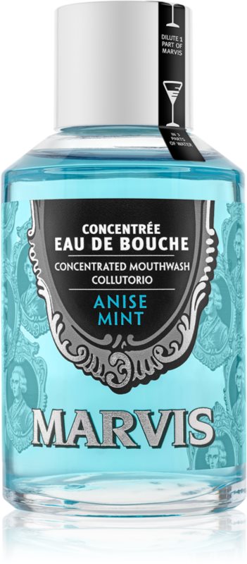 Marvis Concentrated Mouthwash apa de gura concentrata pentru o respirație proaspătă Anise Mint 120 ml