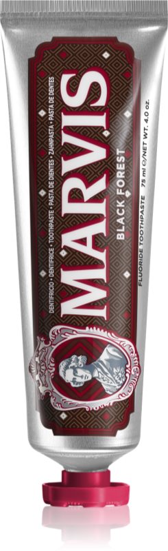 Marvis Black Forest pastă de dinți aroma Cherry-Chocolate-Mint 75 ml