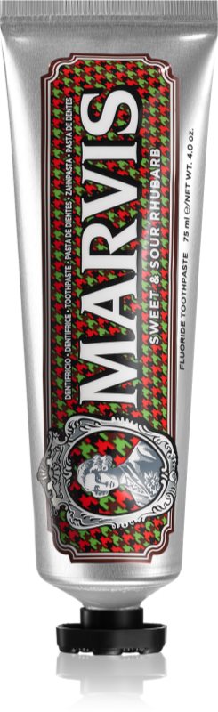 Marvis Sweet & Sour Rhubarb pastă de dinți aroma Rhubarb 75 ml