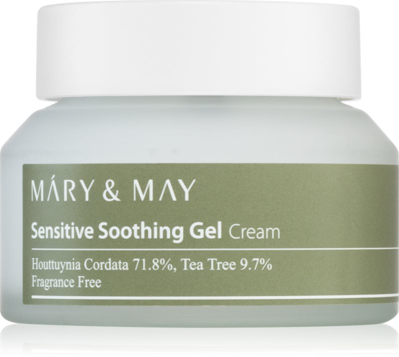 Mary&May Sensitive Soothing Gel Cream crema gel hidratanta cu textura usoara pentru a calma si intari pielea sensibila 70 g