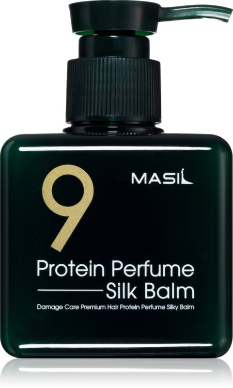 MASIL 9 Protein Perfume Silk Balm Aplicarea jeturilor de refacere pentru ingrijire pentru par intins