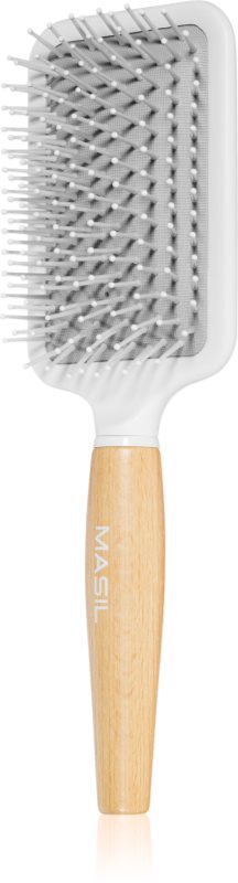 MASIL Wooden Paddle Brush perie din lemn pentru păr 1 buc