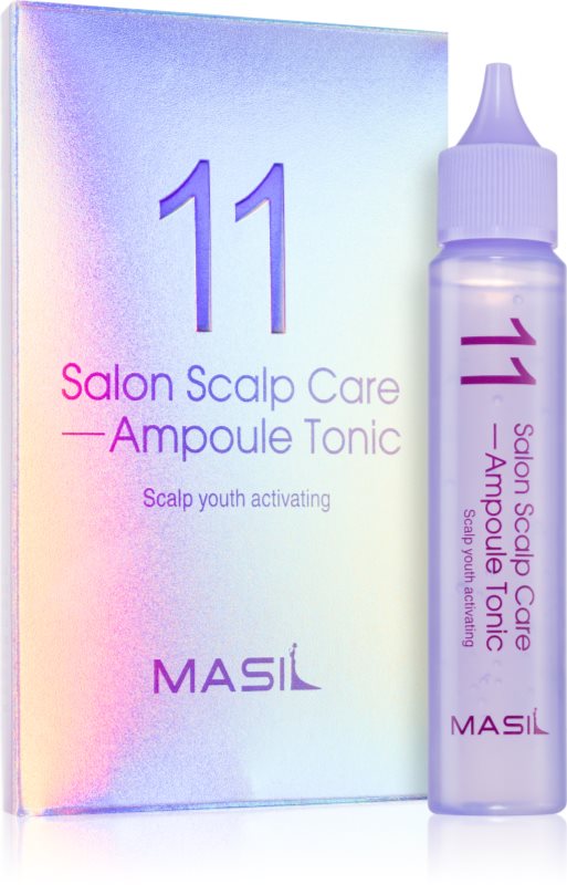 MASIL 11 Salon Scalp Care tonic pentru par pentru scalp iritat 4x30 ml